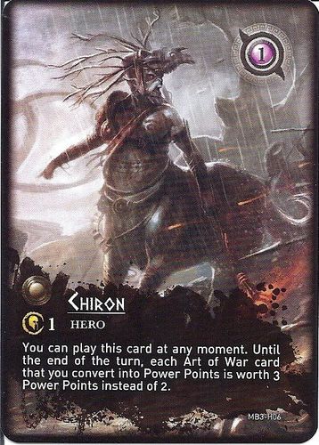 Mythic Battles: Chiron Promo card