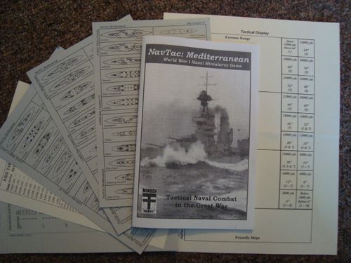 NavTac: Mediterranean – World War I Naval Miniatures Rules: Tactical Naval Combat in the Great War