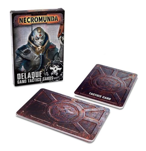 Necromunda Underhive: Delaque Gang Tactics Cards