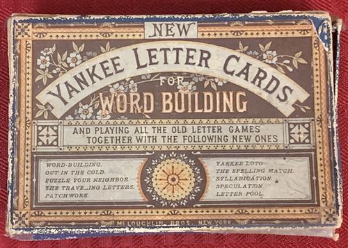 New Yankee Letter Cards for Word Building