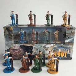 New York 1901: Painted Figures