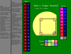 Nick's Finger Baseball