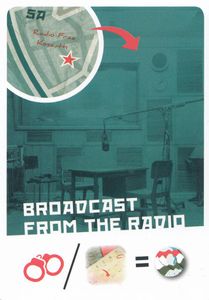 Nights of Fire: Battle for Budapest – Broadcast from the Radio Promo Card