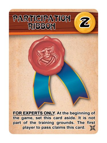 Ninja Camp: Participation Ribbon