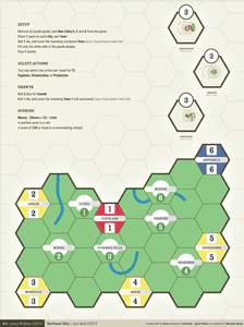 North-East Ohio: Solitaire Map (fan expansion for Age of Steam)