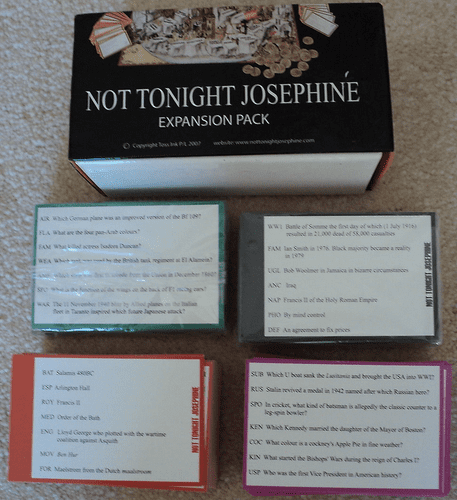Not Tonight Josephine Expansion Pack