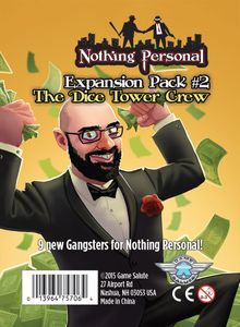 Nothing Personal Expansion Pack #2: The Dice Tower Crew