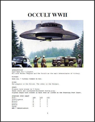 Occult WWII
