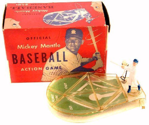 Official Mickey Mantle Baseball Action Game