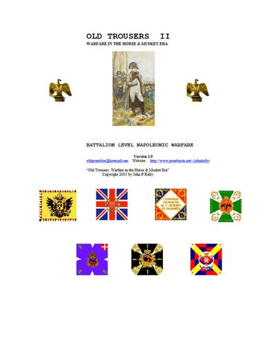 Old Trousers II: Warfare in the Horse & Musket Era – Battalion Level Napoleonic Warfare