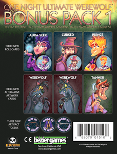 One Night Ultimate Werewolf: Bonus Pack 1