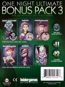 One Night Ultimate Werewolf: Bonus Pack 3