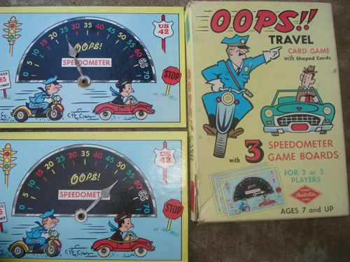 OOPS!! Travel Card Game