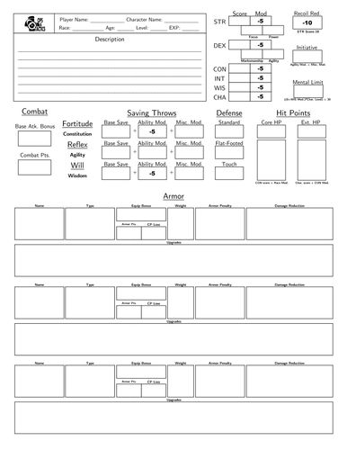 Ops and Tactics Character Sheet Board Game | BoardGames.com | Your ...