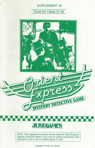 Orient Express Supplement #3