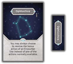 Origins: First Builders – Ophiuchus, the 13th sign of the Zodiac promo card