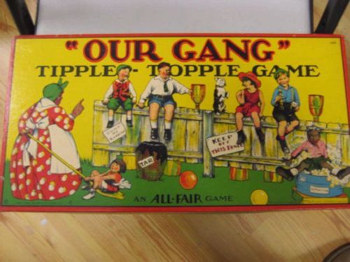 Our Gang Tipple Topple Game