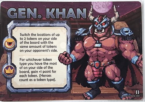 Overboss Duel: Gen. Khan Promo Card