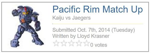 Pacific Rim Matchup