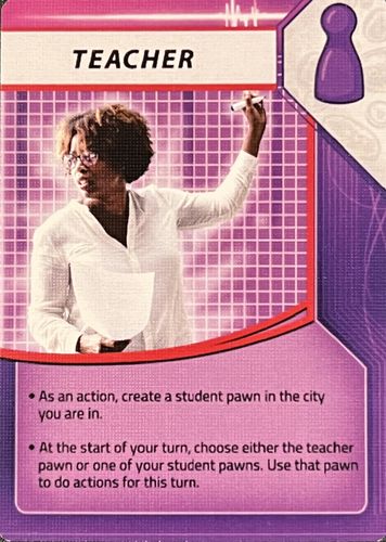 Pandemic: Teacher Promo Card