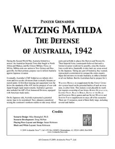 Panzer Grenadier: Waltzing Matilda