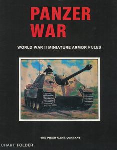 Panzer War: World War II Miniature Armor Rules