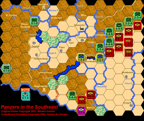 Panzers in the Southeast