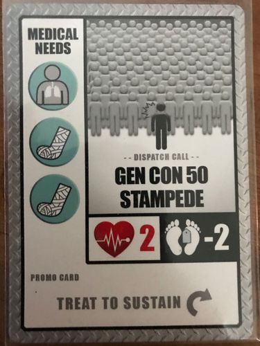 Paramedics: Clear! Gen Con 50 Stampede Promo Card