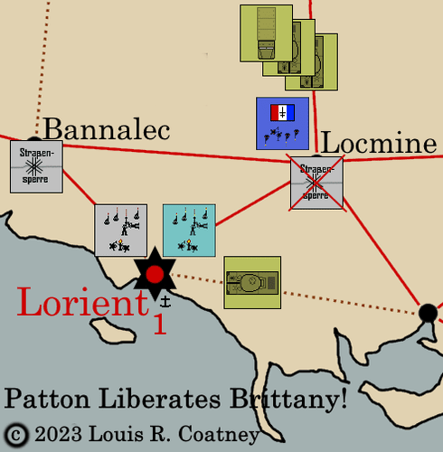 Patton Liberates Brittany!