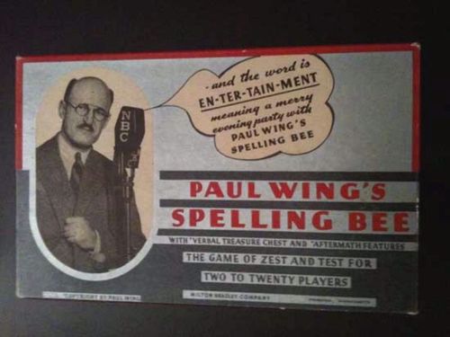 Paul Wing's Spelling Bee