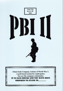 PBI II: 15mm Scale Company Actions of World War 2