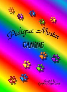 Pedigree Muster: Canine