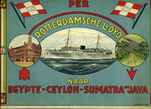 Per Rotterdamsche Lloyd Naar Egypte Ceylon Sumatra en Java