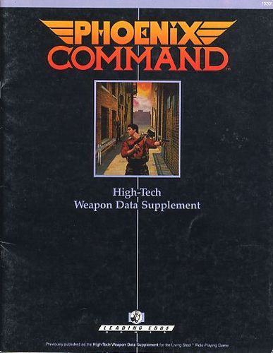 Phoenix Command: High Tech Weapon Data Supplement