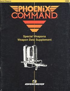 Phoenix Command: Special Weapons Weapon Data Supplement