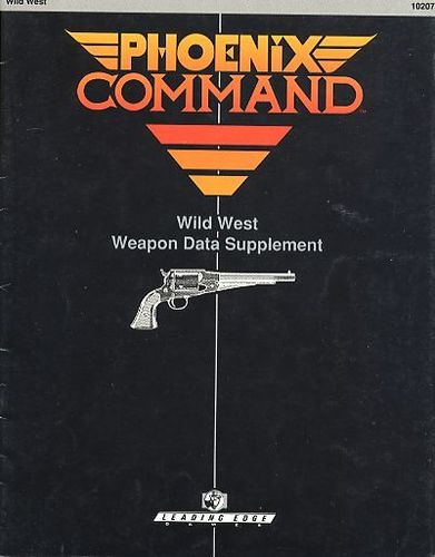Phoenix Command: Wild West Weapon Data Supplement