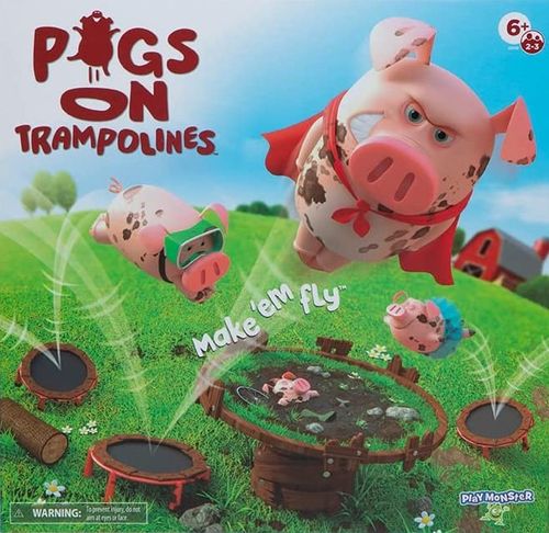 Pigs on Trampolines