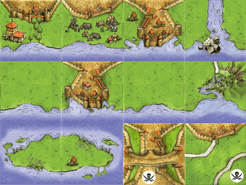 Pirate Coast (fan expansion for Carcassonne)