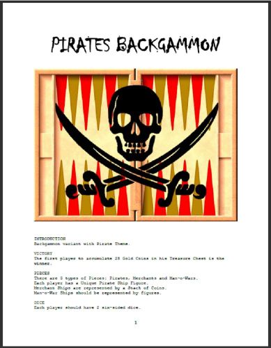 Pirates Backgammon