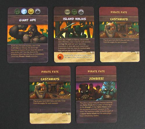 Pirates vs. Dinosaurs: Expansion Cards