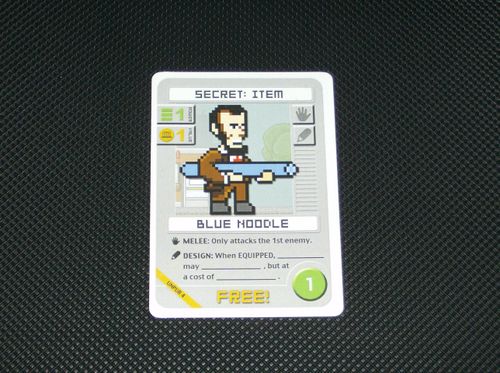 Pixel Lincoln: Blue Noodle Promo Card