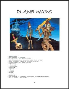 Plane Wars