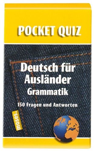 Pocket Quiz: Deutsch für Ausländer Grammatik