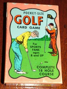 Pocket-size Golf Card Game