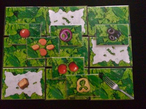 simple solitaire random salad games