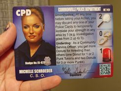 Police Precinct: Michelle Schroeder Character Board