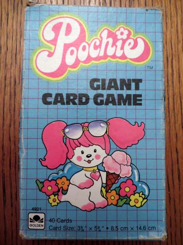 Poochie Giant Card Game