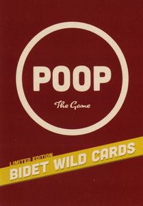 POOP: The Game Limited Edition Bidet Wild Cards