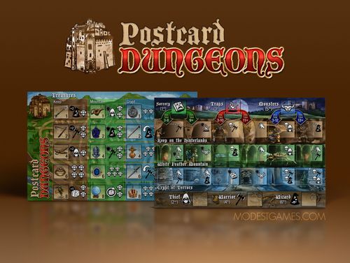 Postcard Dungeons