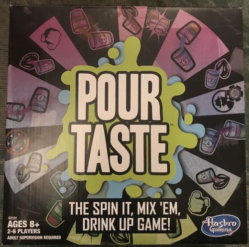 Pour Taste: The spin it, mix 'em, drink up game!